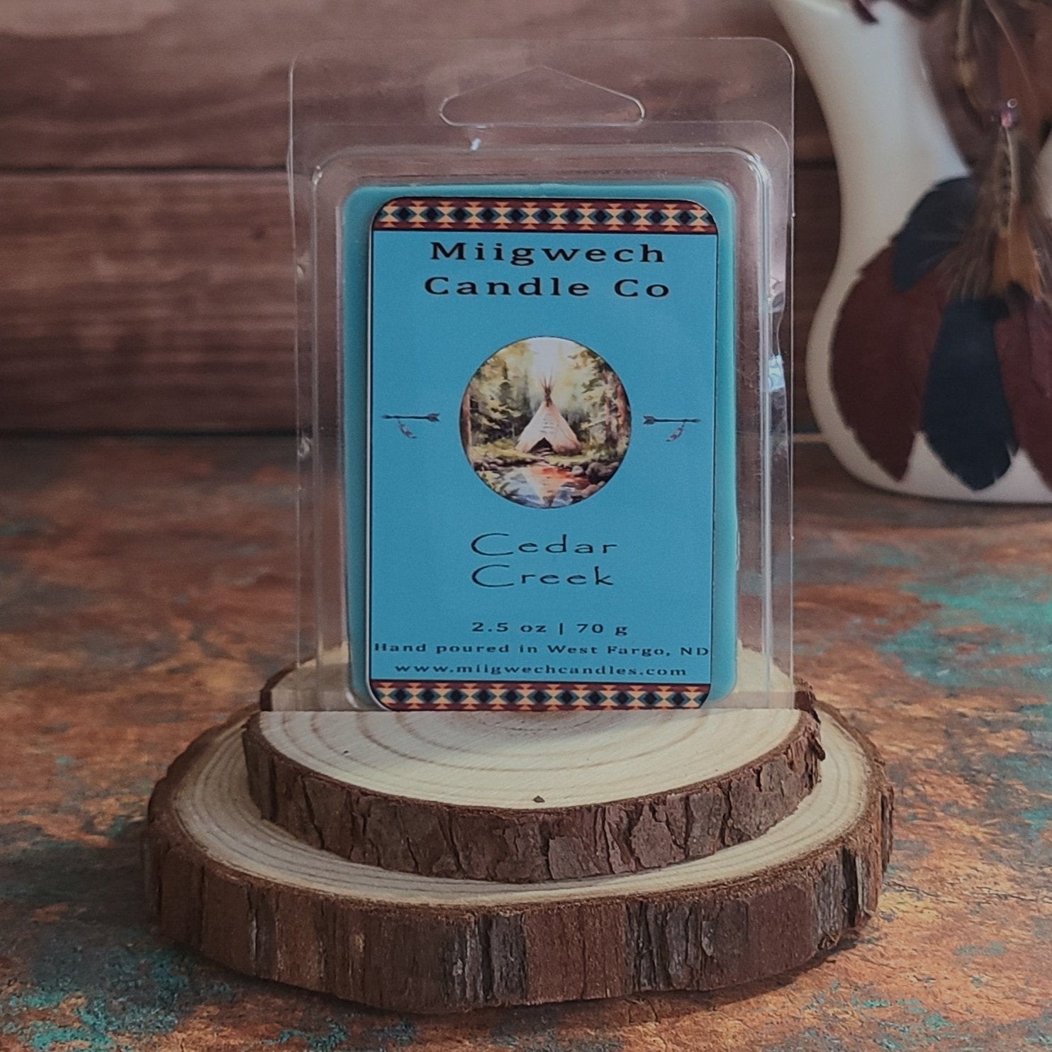Cedar Creek Wax Melt - Miigwech Candle Co