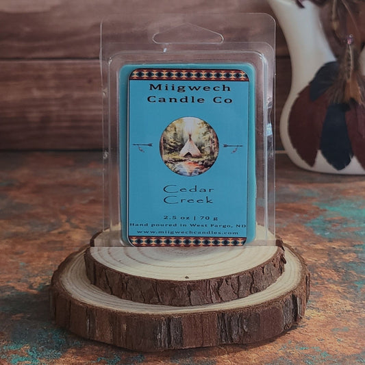 Cedar Creek Wax Melt - Miigwech Candle Co