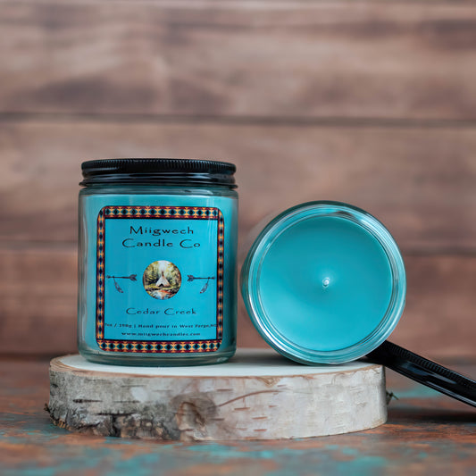 Cedar Creek 7 oz Candle - Miigwech Candle Co
