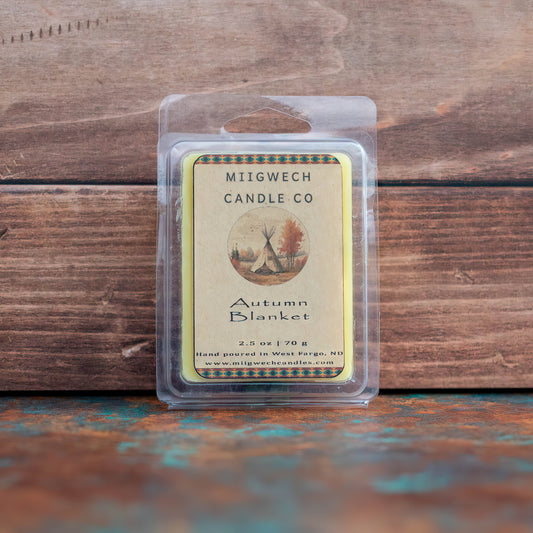 Autumn Blanket Wax Melts - Miigwech Candle Co