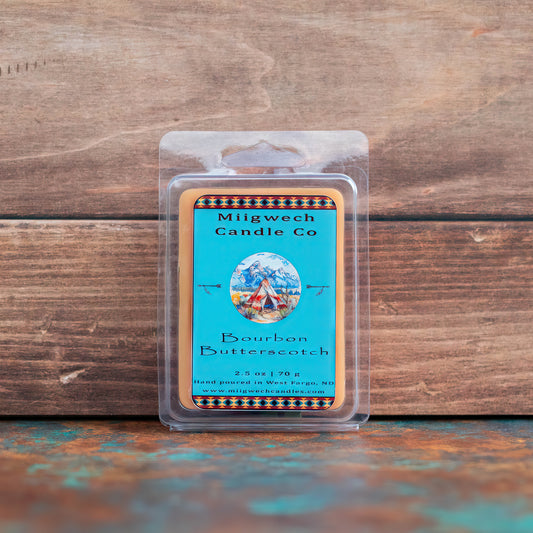 Bourbon Butterscotch Wax Melt - Miigwech Candle Co