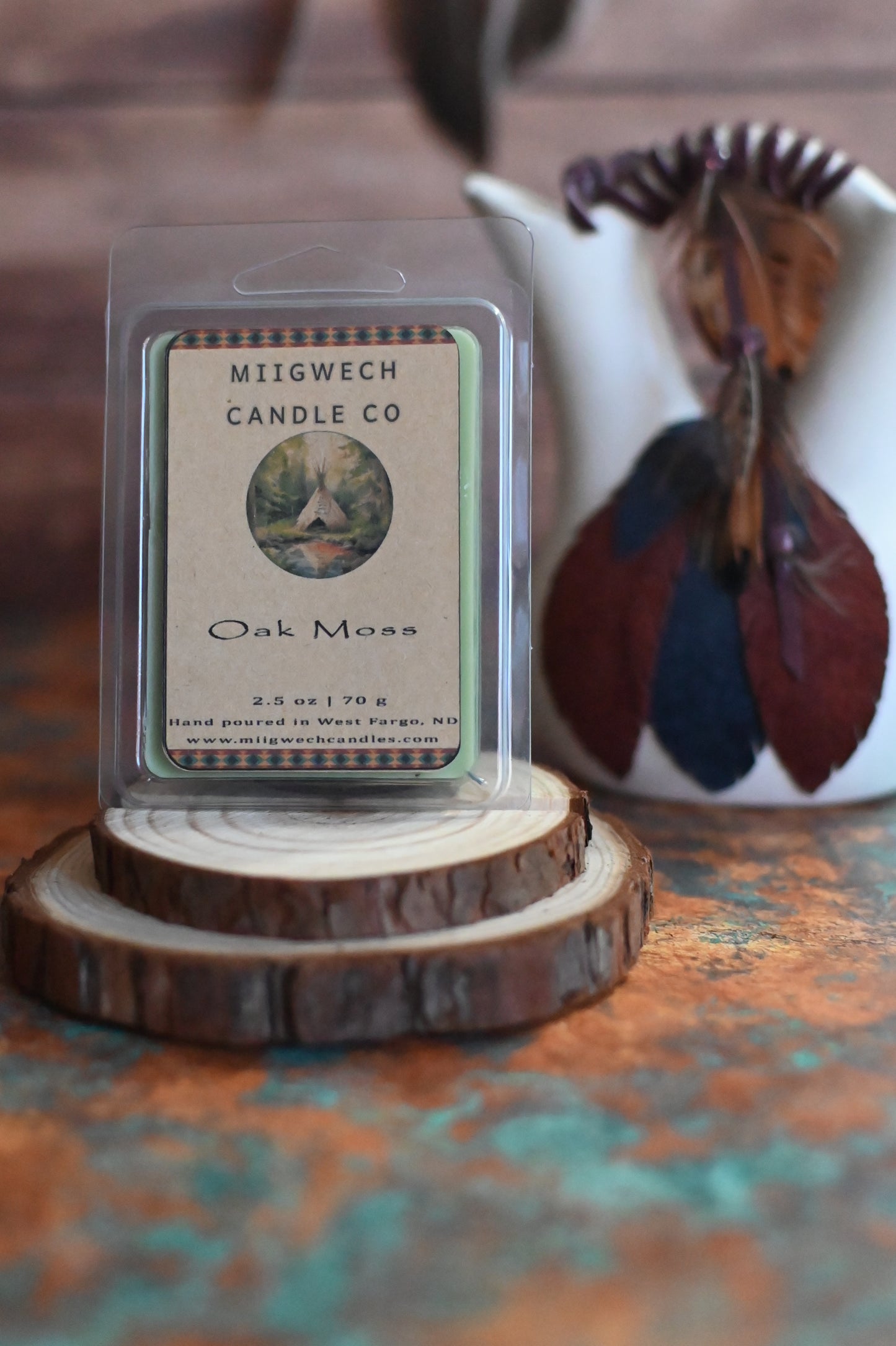 Oak Moss Wax Melts - Miigwech Candle Co
