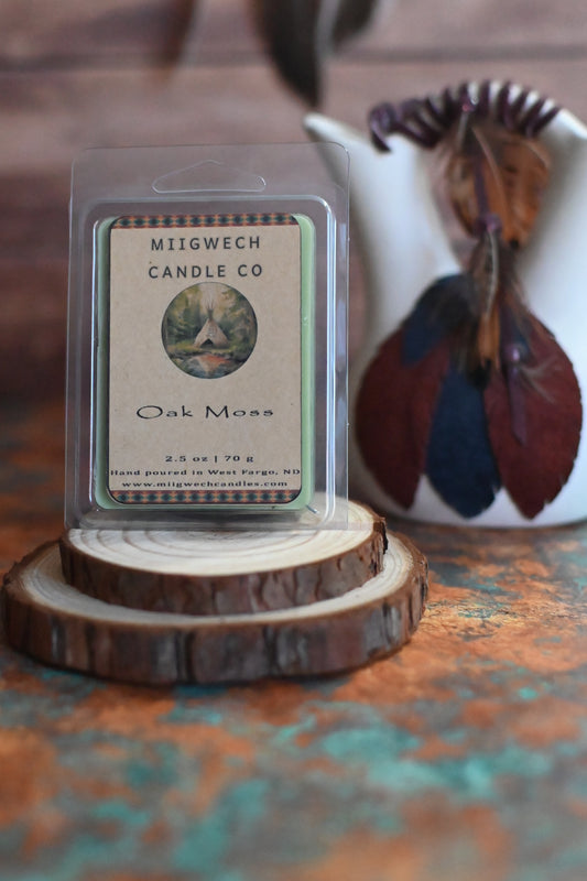 Oak Moss Wax Melts - Miigwech Candle Co