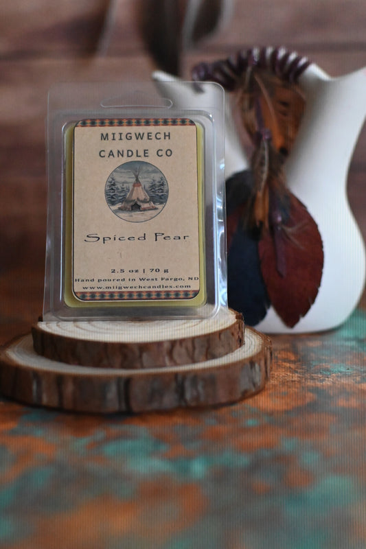 Spiced Pear Wax Melts - Miigwech Candle Co