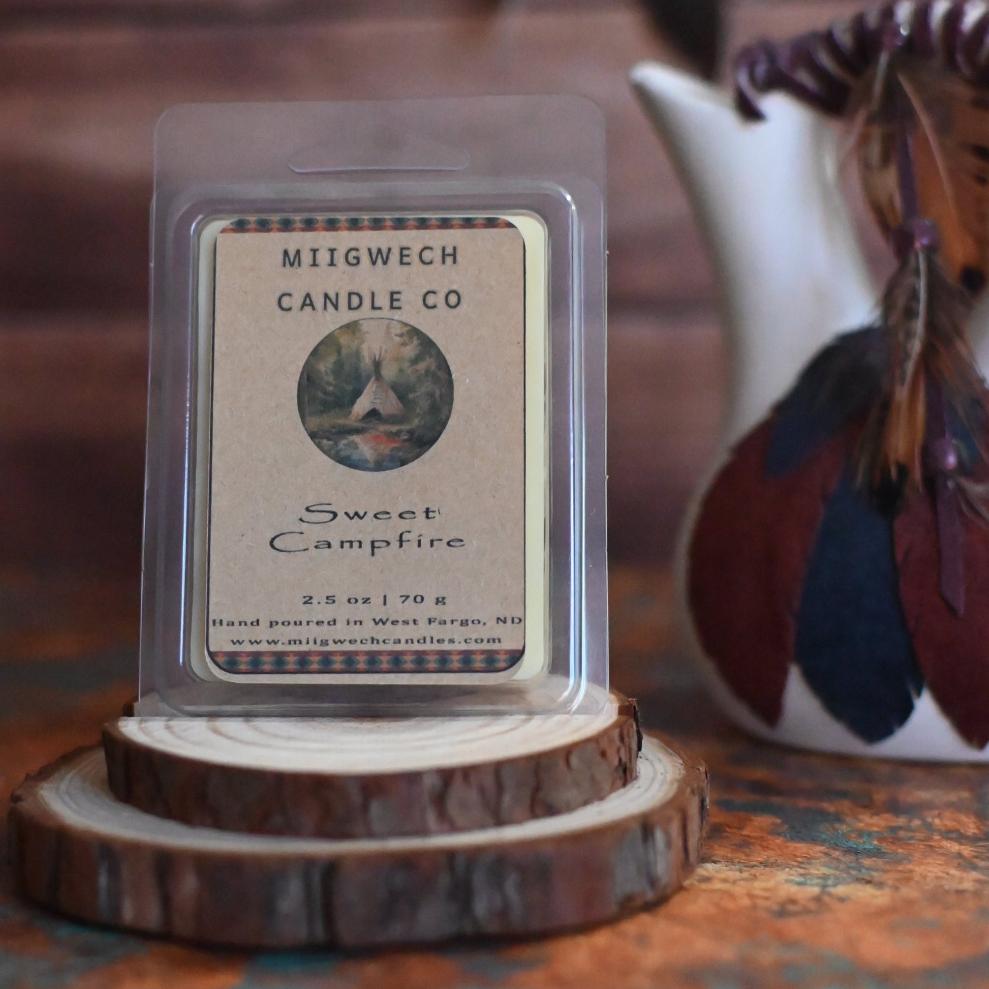 Sweet Campfire Wax Melts - Miigwech Candle Co