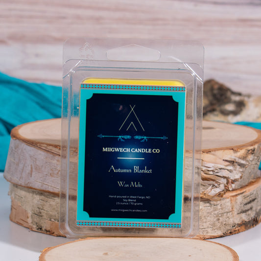 Autumn Blanket Wax Melts - Miigwech Candle Co