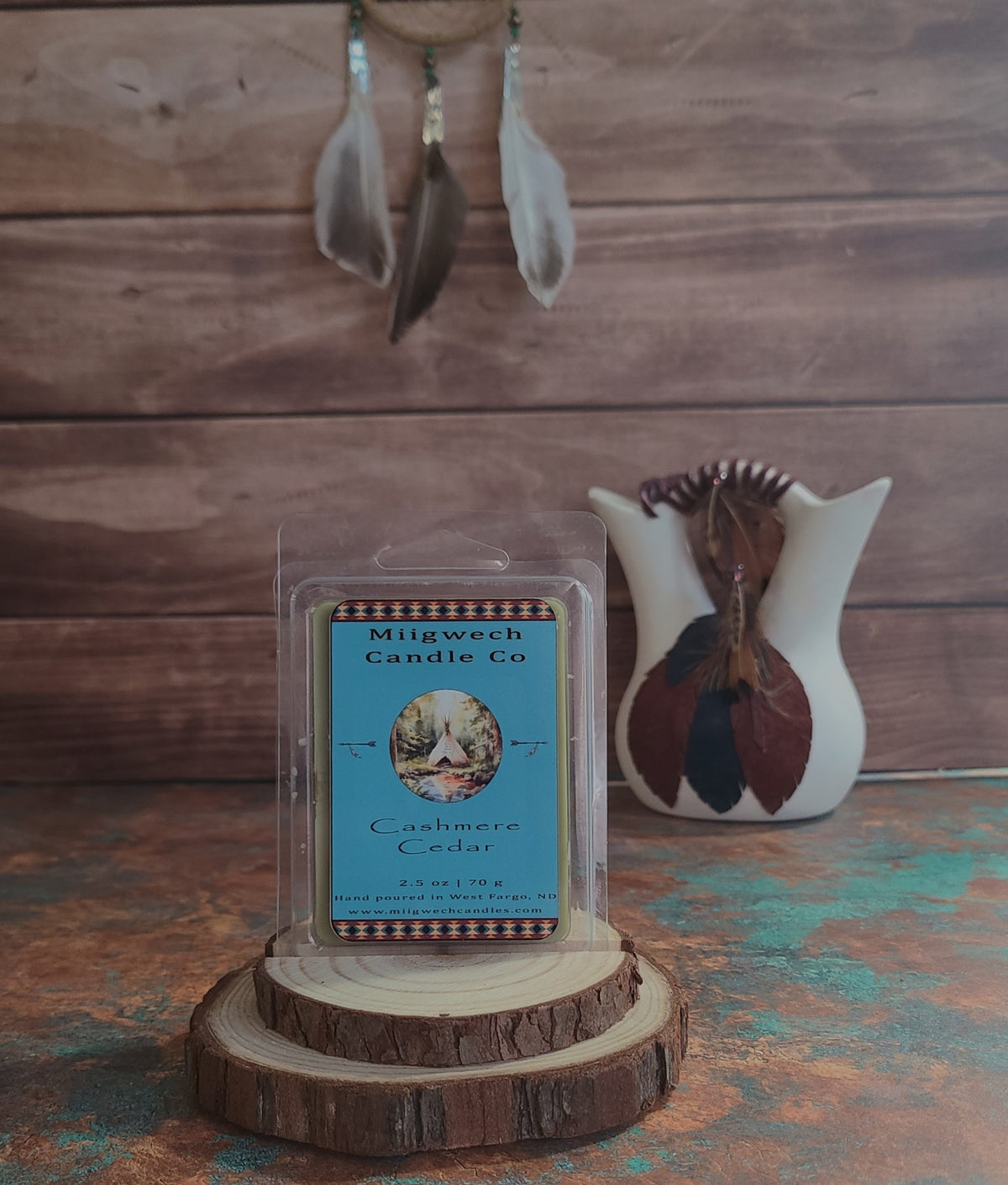 Cashmere Cedar Wax Melt - Miigwech Candle Co