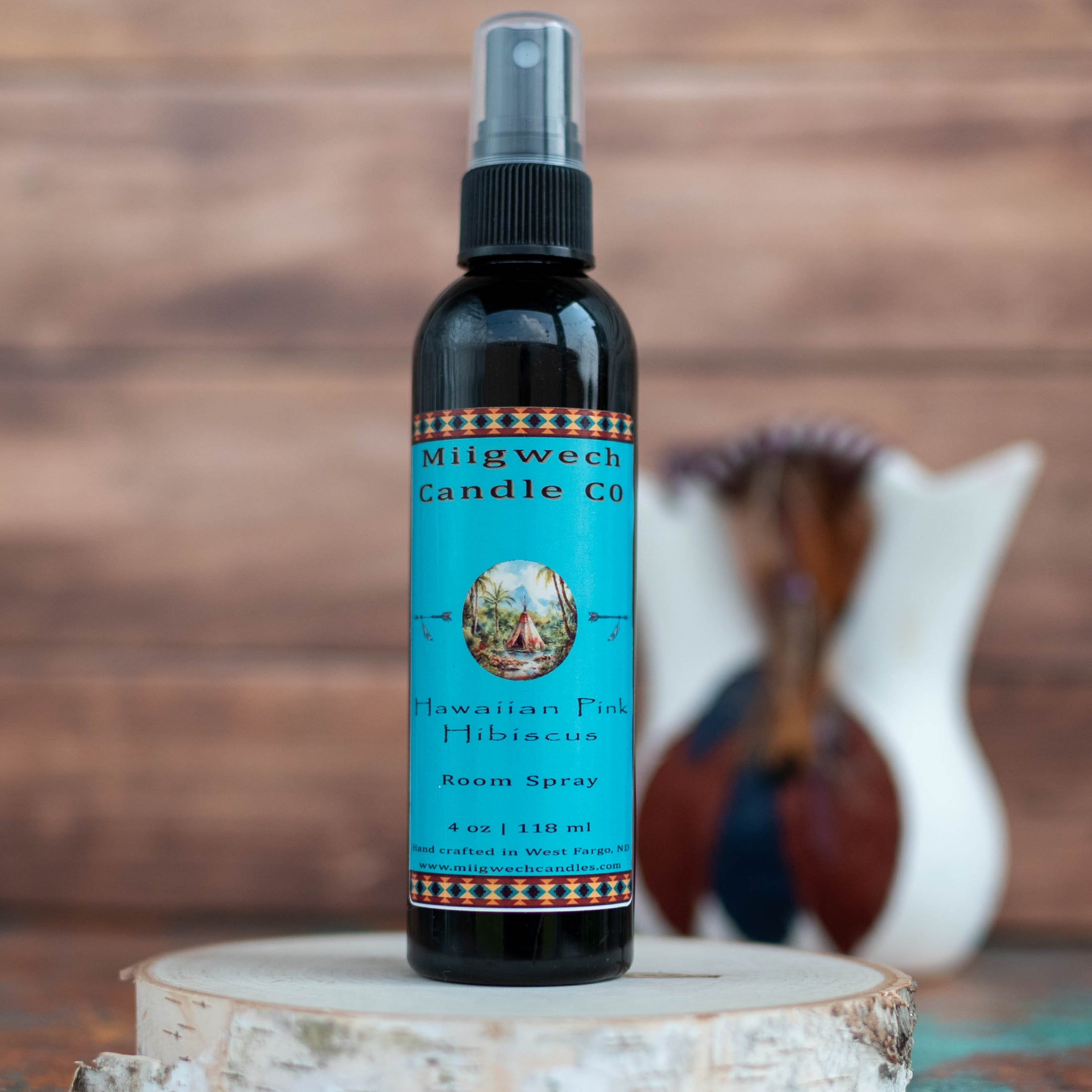 Hawaiian Pink Hibiscus Room Spray - Miigwech Candle Co