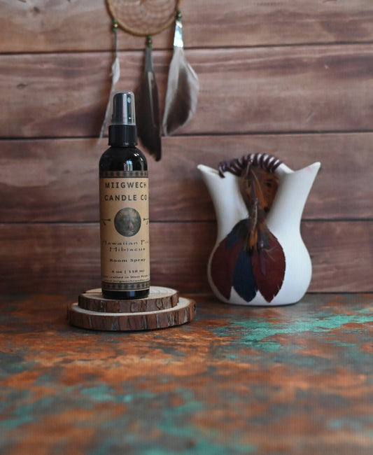 Hawaiian Pink Hibiscus Room Spray - Miigwech Candle Co