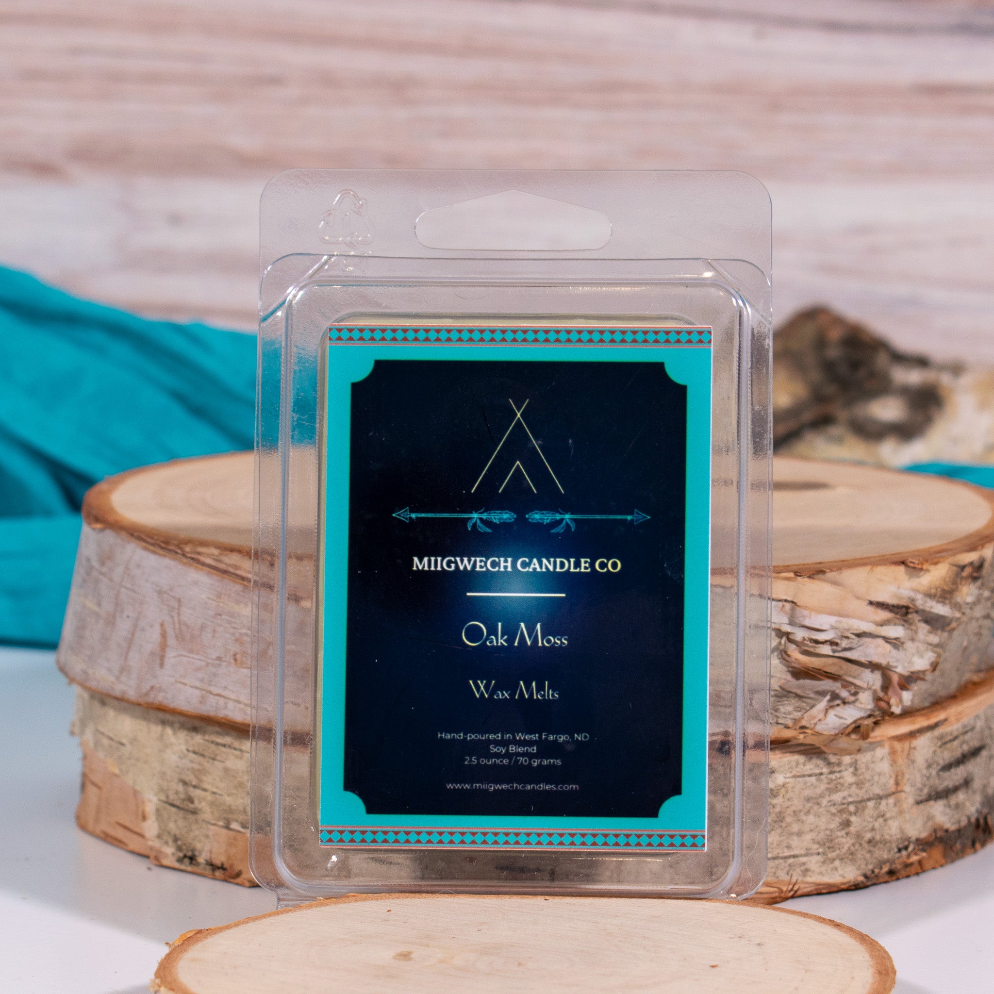 Oak Moss Wax Melts - Miigwech Candle Co