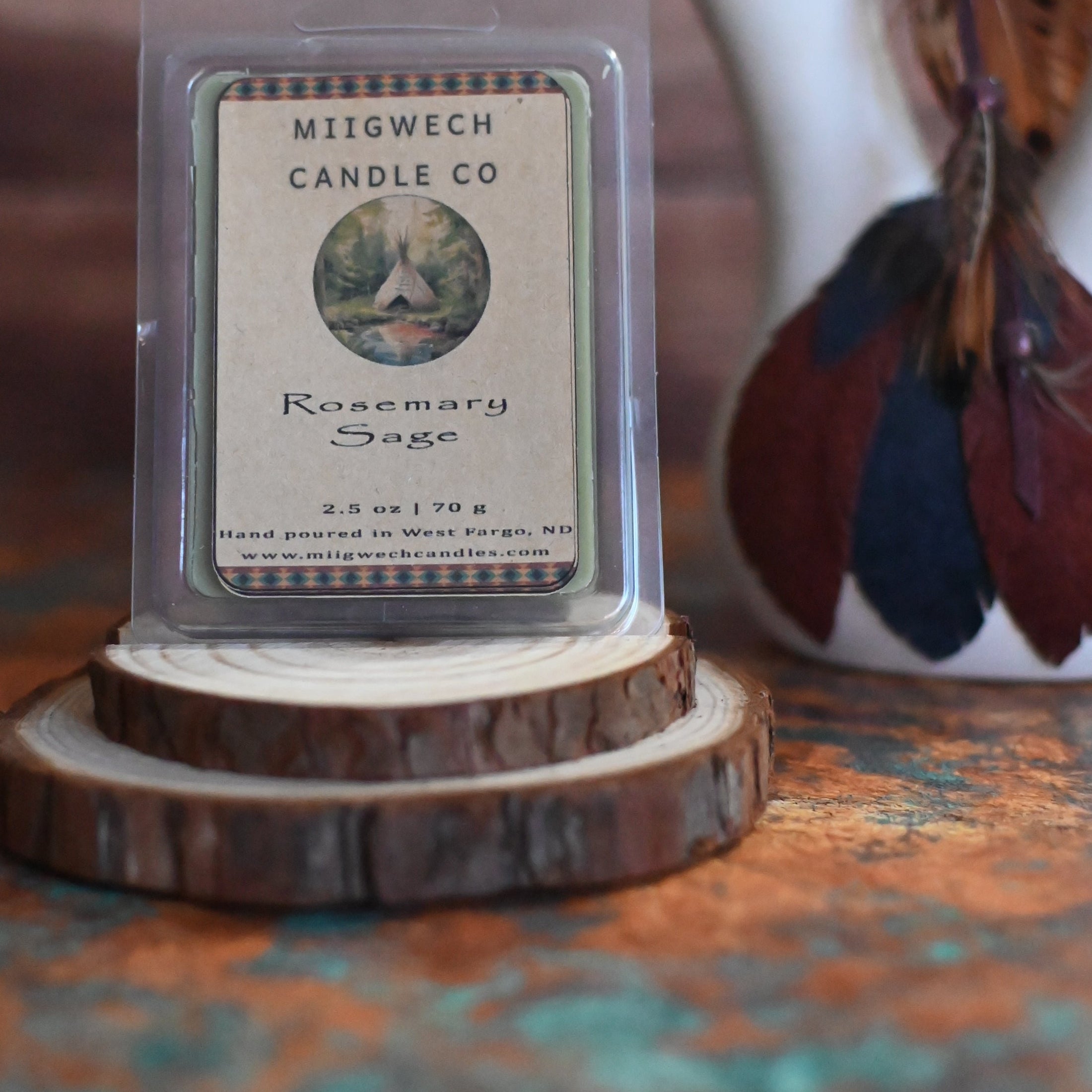 Rosemary Sage Wax Melts - Miigwech Candle Co